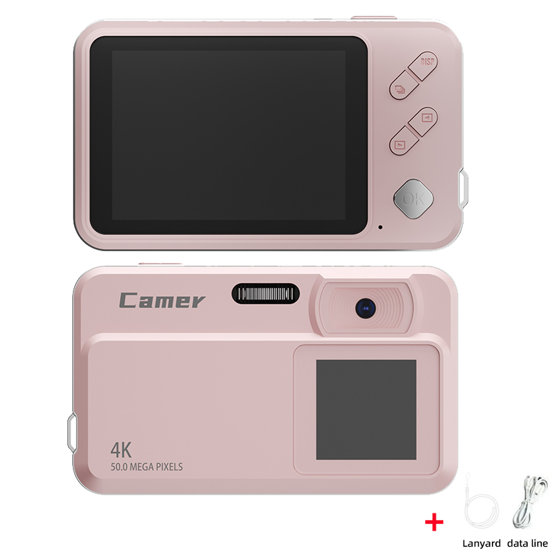 Kids Education News - 4K-Digitalkamera, 16-facher Zoom, HD 50 MP,
