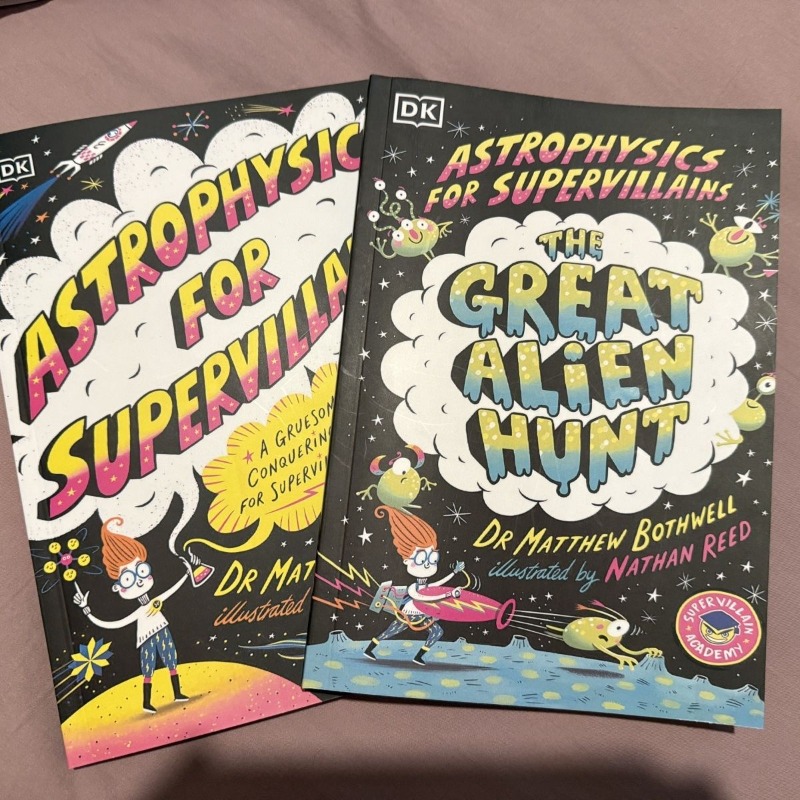 Kids Education News - Bücher zur Astrophysik für Superschurken –