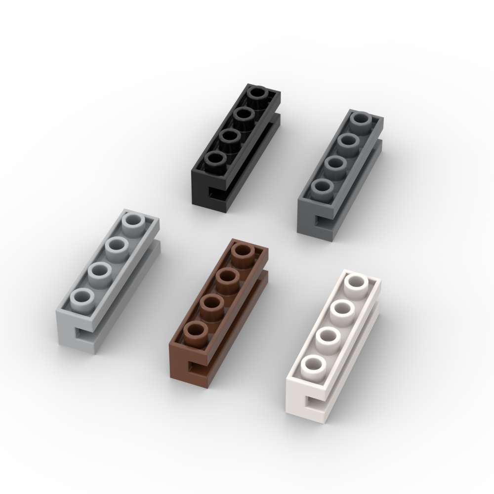 Kids Education Channel - MOC 10PCS 2653 Geändert 1x4 Mit