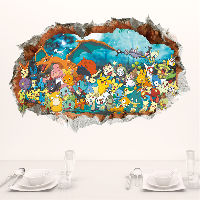 Kids Education Quotes - Cartoon Pokémon Pikachu Wanda uf kleber