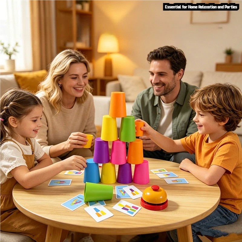 Kids Education Help - Beliebtes Übersee-Speed-Stacking-Cup-Spielzeug für Kinder ab 3