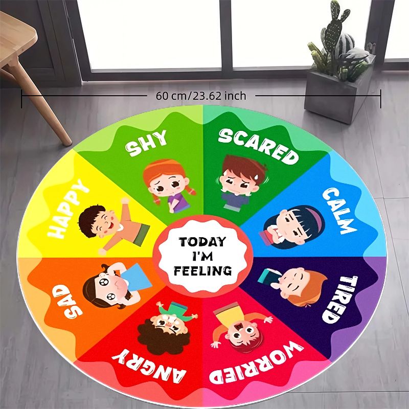 Emotionsrad Kinder-Teppich aus – Kids Education Room Bewertung und Preis