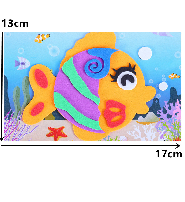 5 Teile/los Kinder DIY 3D EVA  – Kids Education Shows Bewertung und Preis