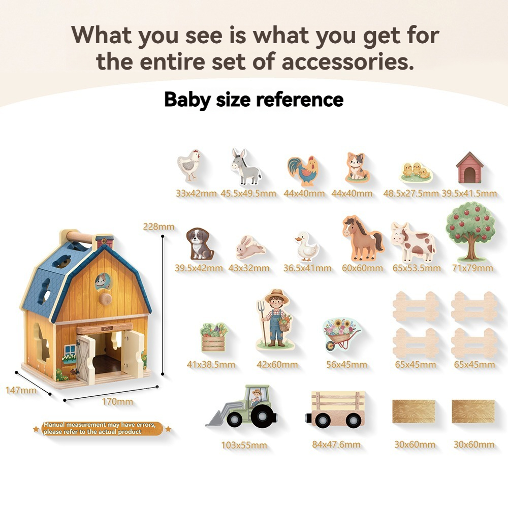 Holz-Spielset „Fröhlicher Baue – Happy Kids Education Bewertung und Preis