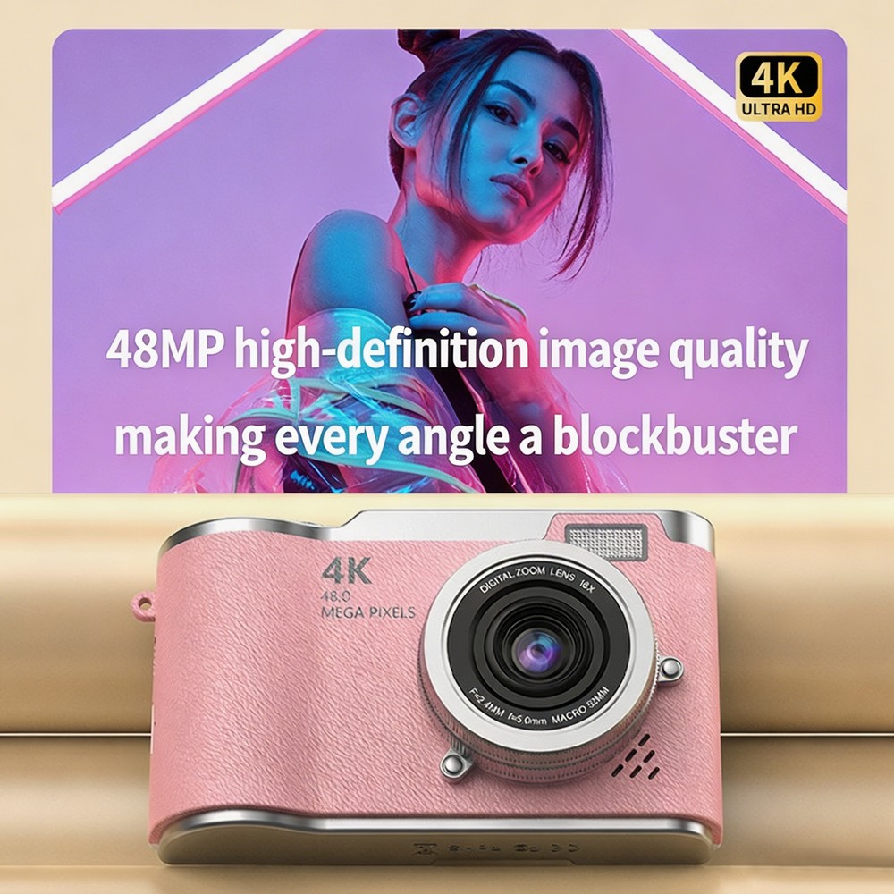 Tragbare 4K CCD Digitalkamera  – Kids Education News Bewertung und Preis