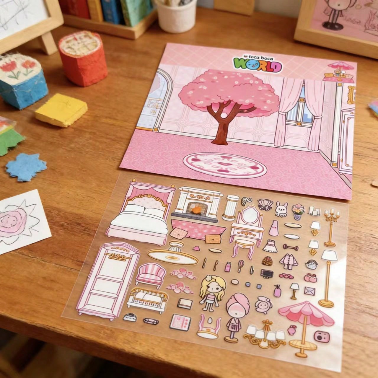 Rosa Sakura-Baum Hotelzimmer D – Kids Education Room Bewertung und Preis