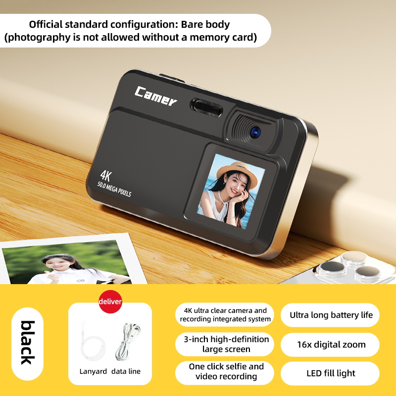 4K-Digitalkamera, 16-facher Zo – Kids Education News Bewertung und Preis