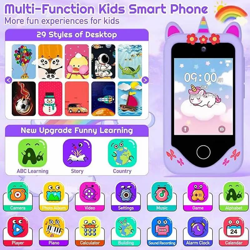 Kinder-Smartphone-Kamera-Lerns – Kids Education News Bewertung und Preis