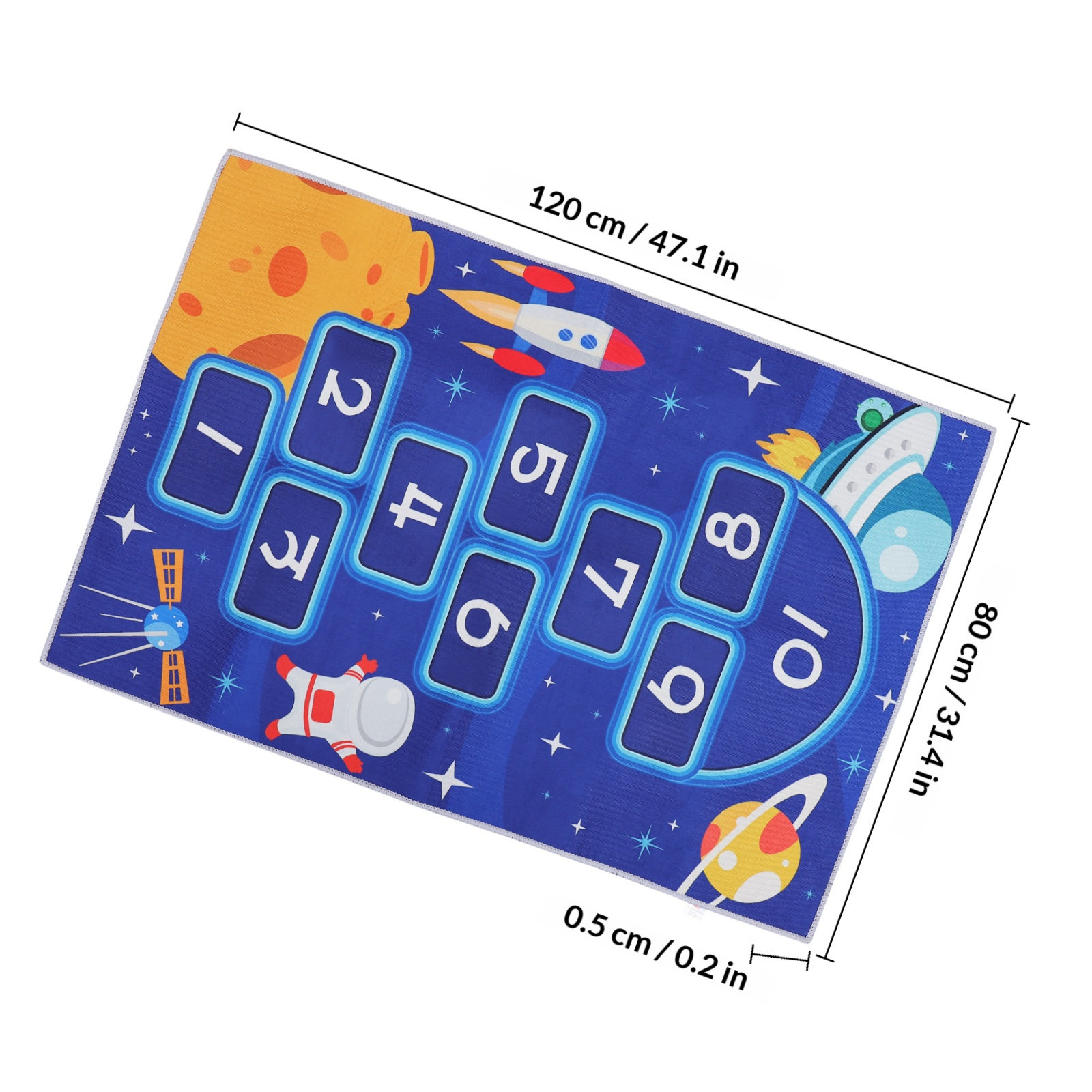 Hopscotch Bodenmatte, Cartoon- – Kids Education Room Bewertung und Preis