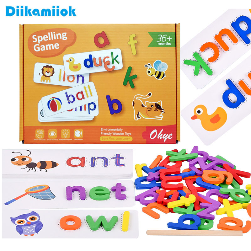 52 Stück englisches Alphabet,  – Kids Educational Games Learn English Bewertung und Preis