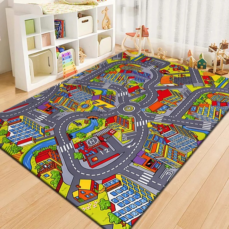 Bunter Kinder-Stadtkarten-Spie – Kids Education Room Bewertung und Preis