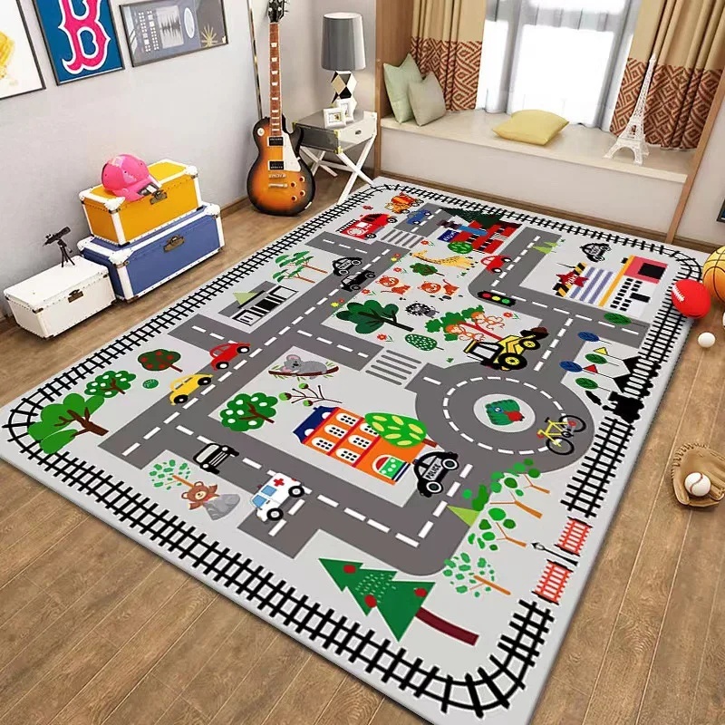 Bunter Kinder-Stadtkarten-Spie – Kids Education Room Bewertung und Preis