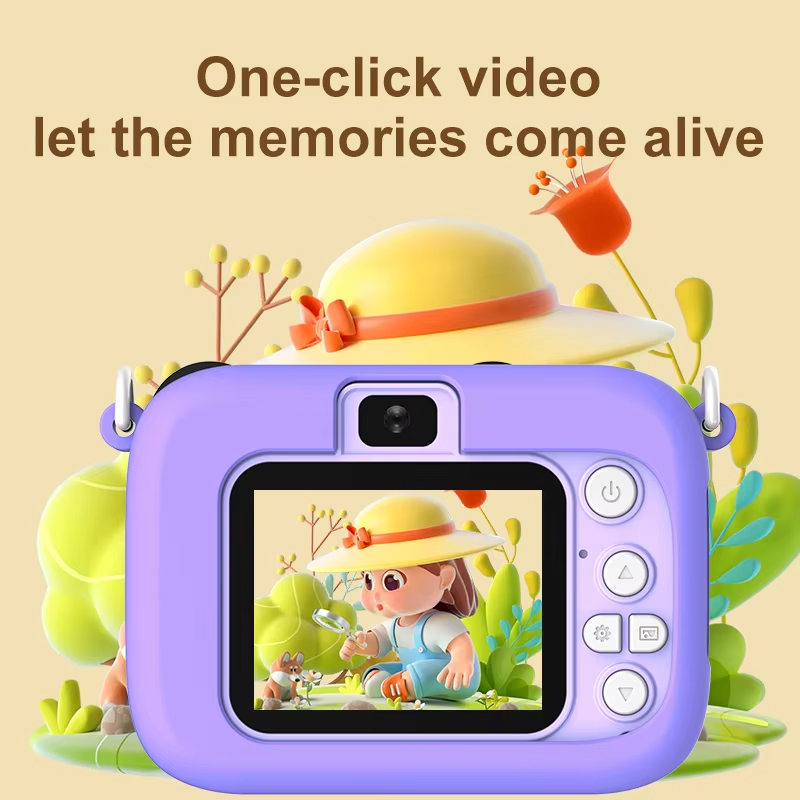 Kinder-Cartoon-Kamera, 1080P H – Kids Education News Bewertung und Preis