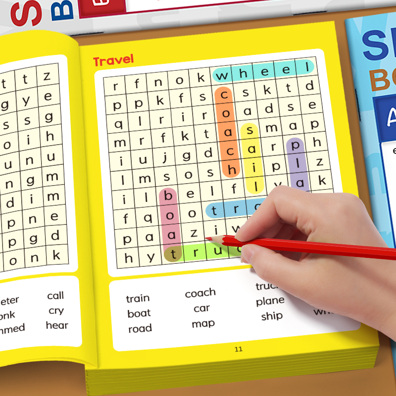 Grundlegendes Großes Wortfindu – Kids Education Help Bewertung und Preis