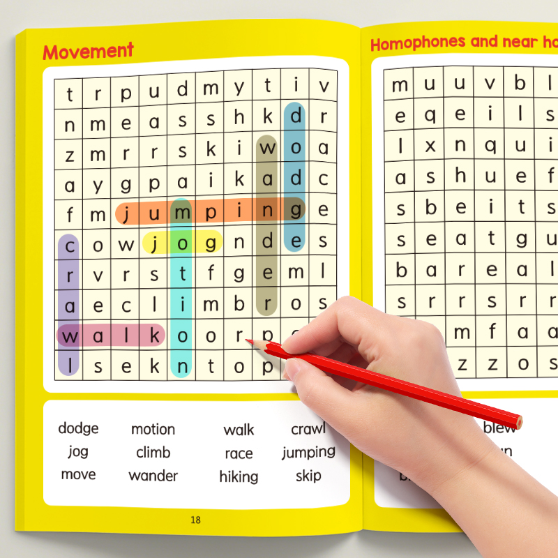 Grundlegendes Großes Wortfindu – Kids Education Help Bewertung und Preis