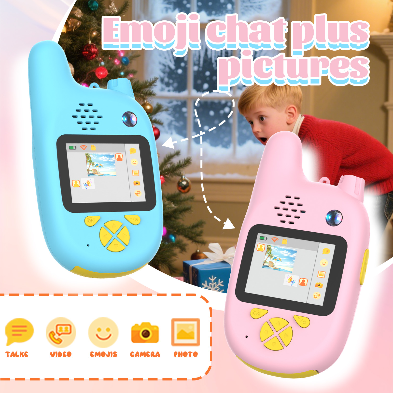 2er-Pack Kinder-Video-Walkie-T – Kids Educational Videos Bewertung und Preis