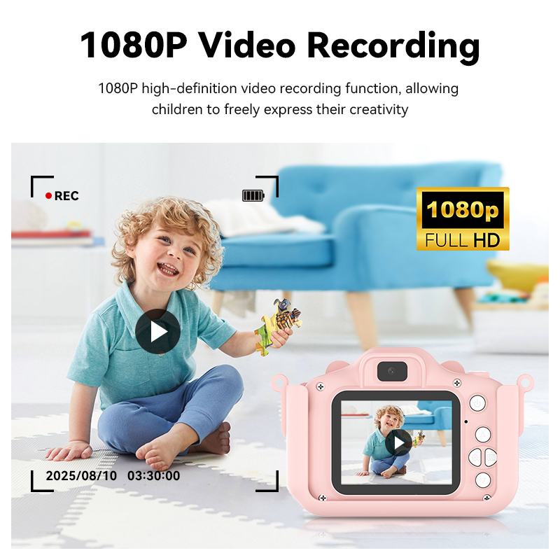 Kinderkamera HD 1080P Bildschi – Kids Educational Videos Bewertung und Preis