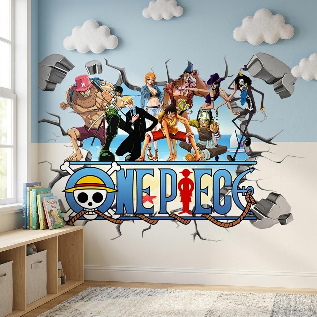 Cartoon One Piece Luffy 3D-Wan – Kids Education Quotes Bewertung und Preis