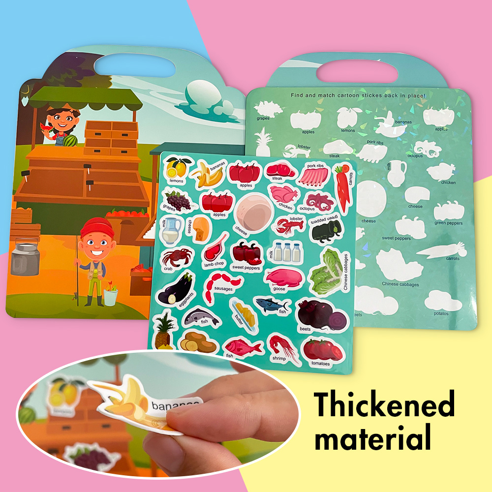 Bauernmarkt-Thema, Gelee-Aufkl – Kids Education News Bewertung und Preis