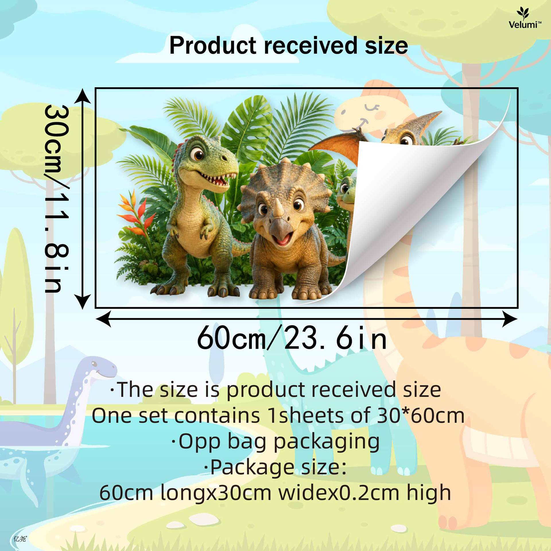 Niedliche 3D Dinosaurier Wanda – Kids Education Quotes Bewertung und Preis